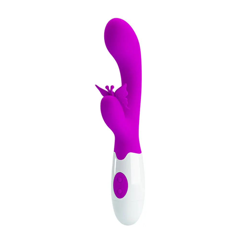 Pretty Love Butterfly Kiss - Purple – body-safe materials | Fu'Cha Exotics