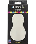 Mood Exciter Frost novelty sticker with white rounded shape