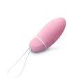 Luna smart bead device in pink with a small button and attached cord