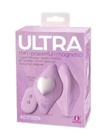 Ultra Panty Vibe I Heart You - Purple – body-safe silicone 10 vibration modes | Fu'Cha Exotics