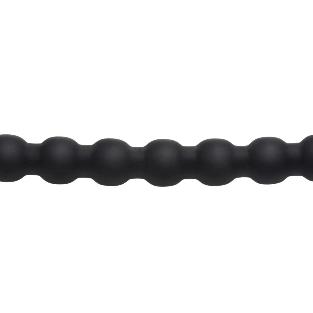 28x Dark Chain Rechargeable Remote Silicone Sound - Black – body-safe materials | Fu'Cha Exotics