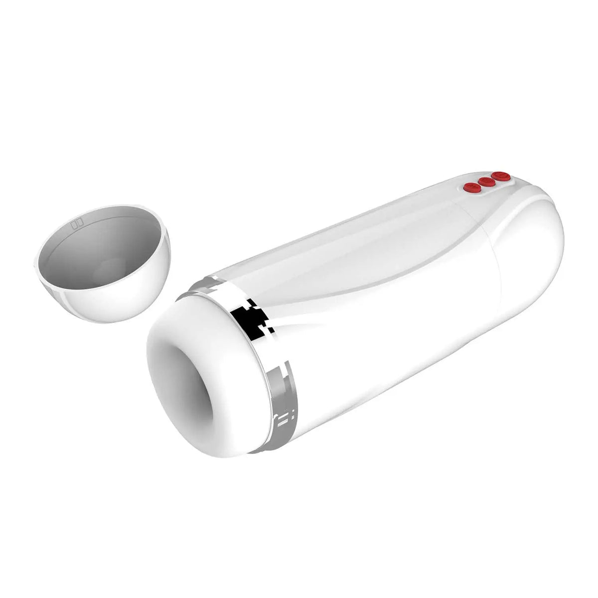 Vibrating Cocksucker - White – body-safe materials | Fu'Cha Exotics