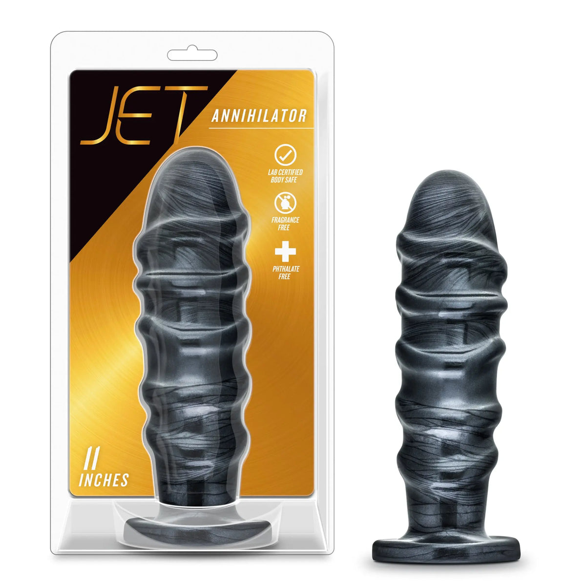 Jet - Annihilator - Carbon Metallic Black – body-safe materials | Fu'Cha Exotics