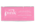 Pink foil lubricant packet, 0.17 oz (5 mL), single-use sachet