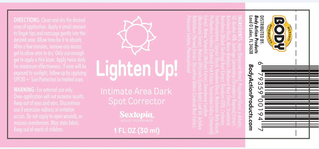 Lighten Up Dark Spot Corrector 1oz – body-safe materials | Fu'Cha Exotics