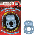 Blue Macho nite light, ring-shaped plastic with animal-like face detail