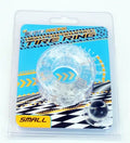 Clear small tire ring with transparent circular insert
