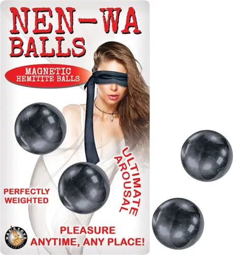 Graphite magnetic hemitite balls, dark round magnetic balls set