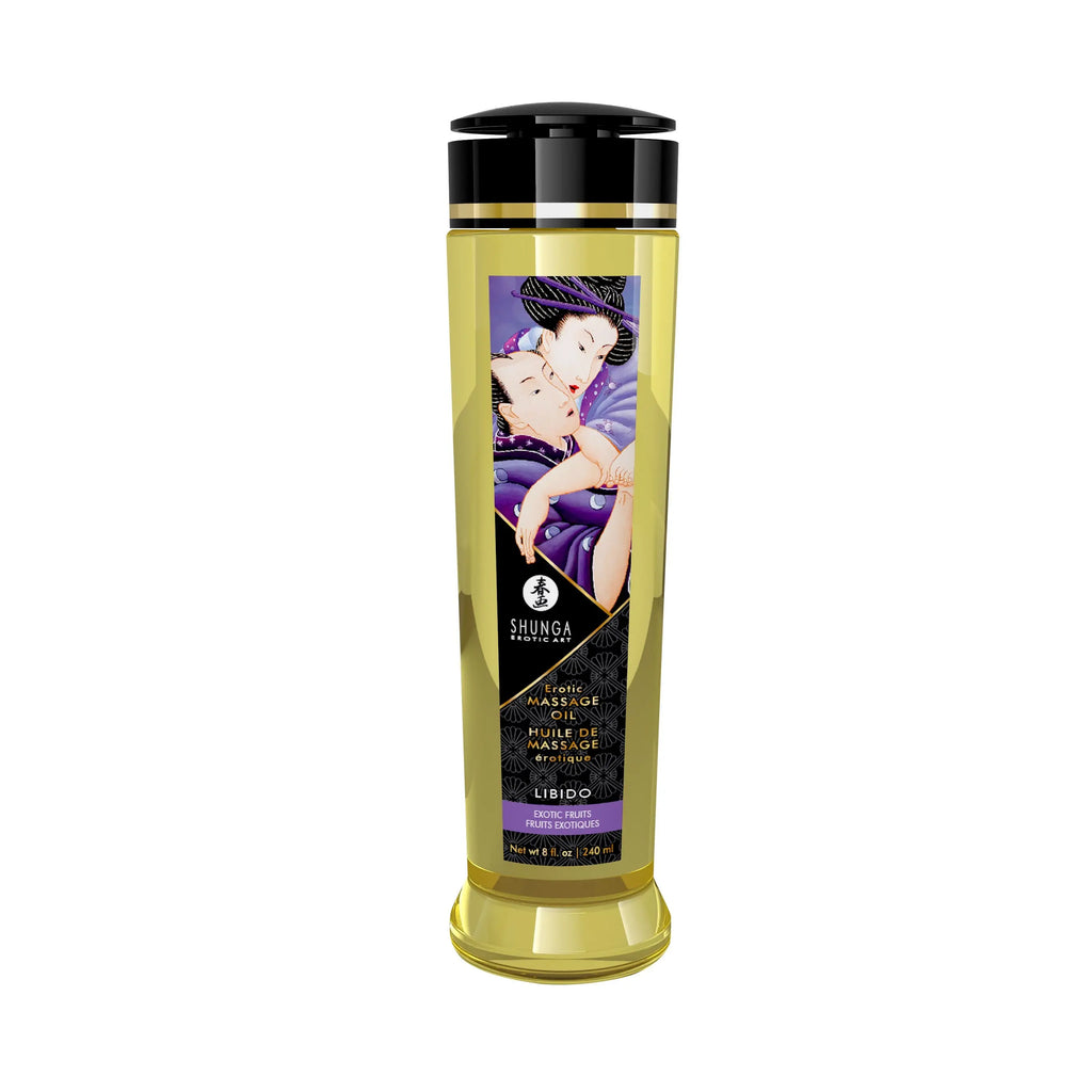 Massage Oils - Libido - 8 Fl. Oz. Exotic Fruits – body-safe materials | Fu'Cha Exotics