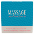 Teal Massage Seductions massage guide box with bold title and wavy pattern