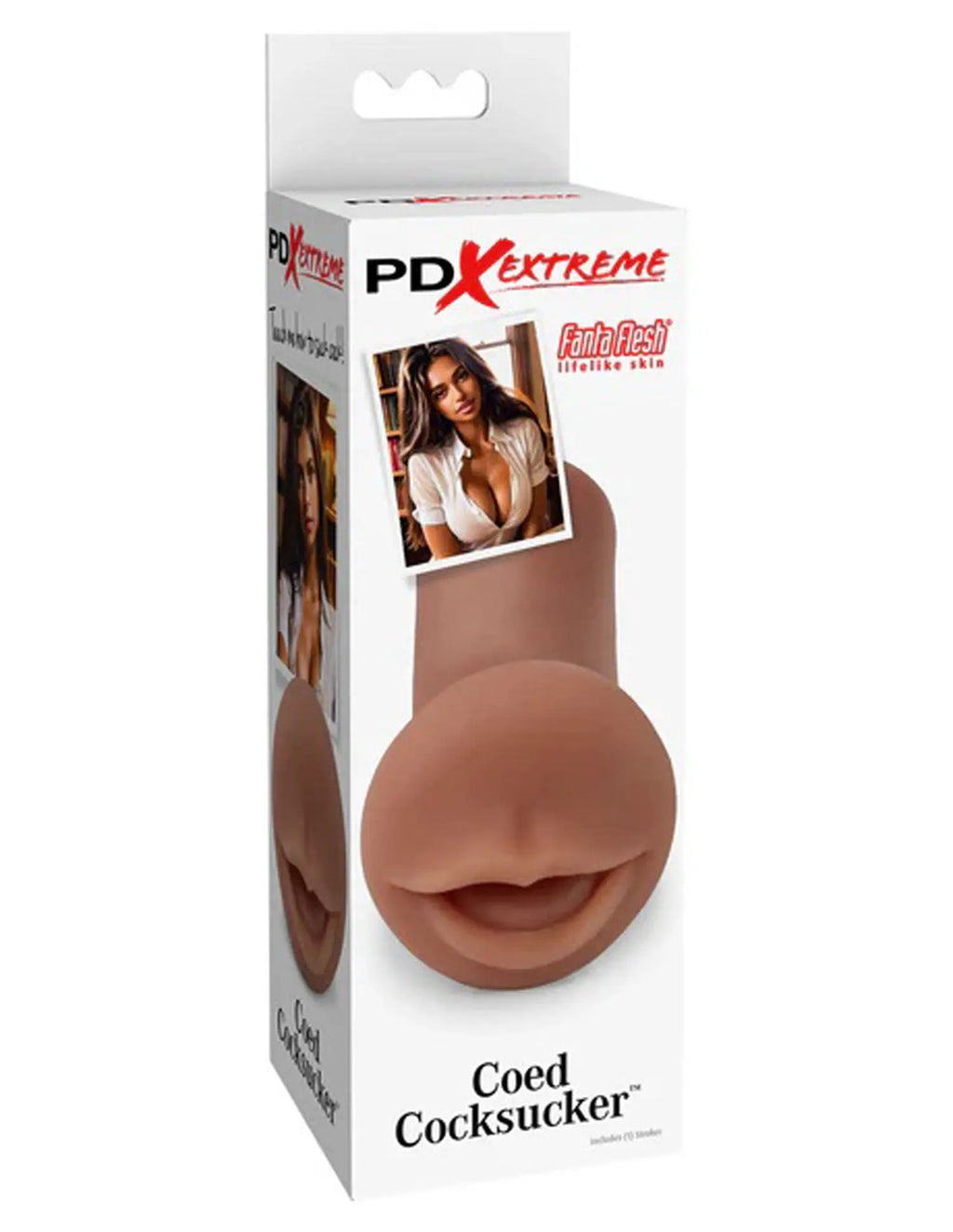 Pdx Extreme Coed Cocksucker - Brown – body-safe materials | Fu'Cha Exotics