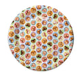 Mini boob plates 8-pack, circular pastel heart-pattern stickers