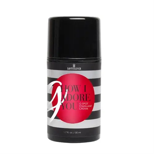 G How I Adore You G-Spot Stimulation Cream - 1.7 Fl. Oz. – body-safe materials | Fu'Cha Exotics