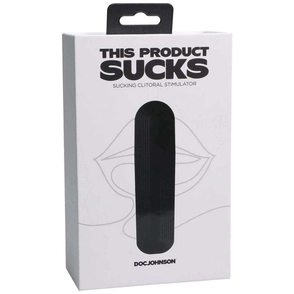 This Product Sucks - Sucking Clitoral Stimulator - Rechargeable - Black – body-safe materials | Fu'Cha Exotics
