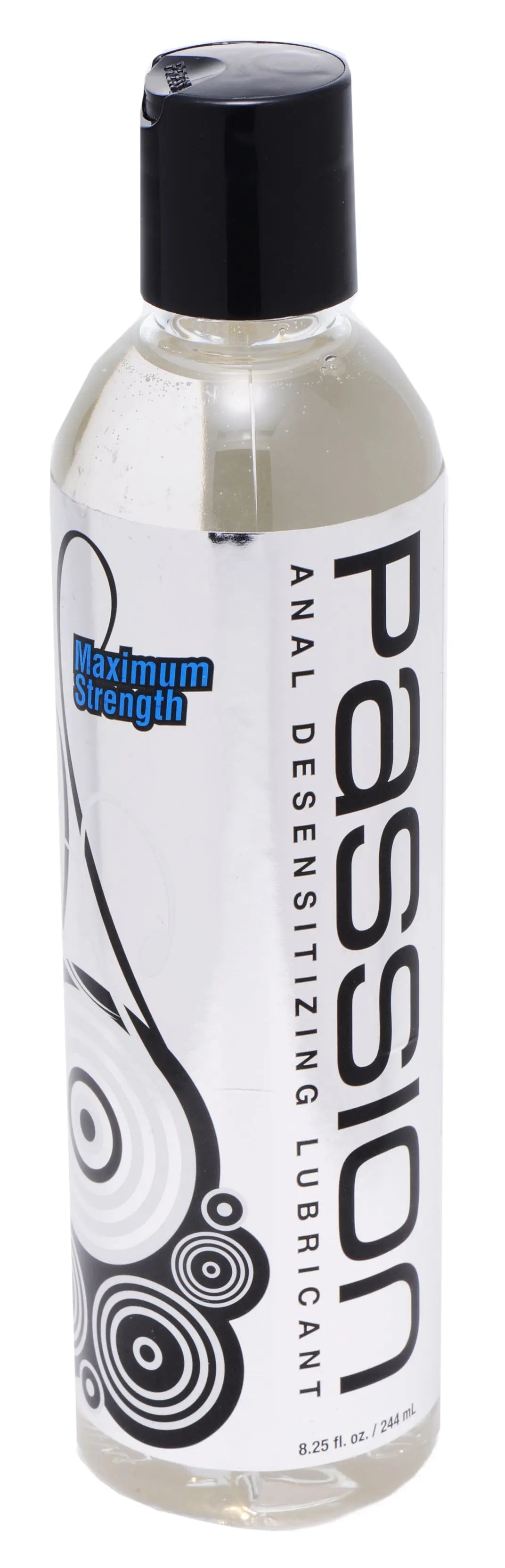 Passion Anal Desensitizing Lubricant - 3.5 Percent Lidocaine - 8.25 Fl. Oz. – body-safe materials | Fu'Cha Exotics