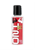 Elbow Grease Hot Gel H2O bottle, red-and-white label with black cap