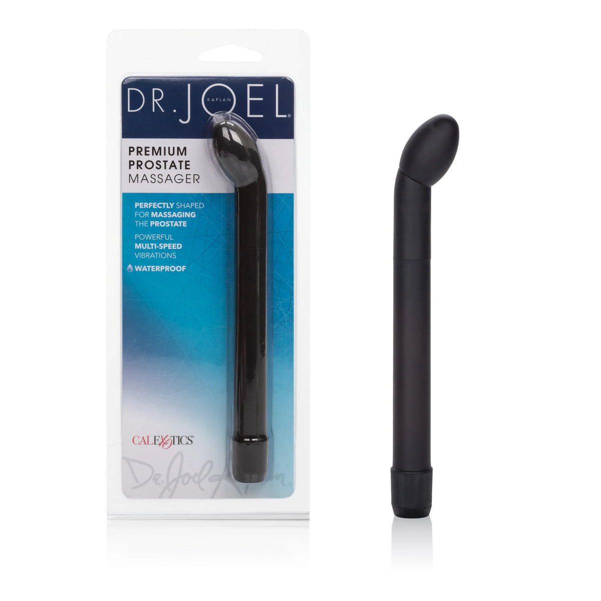 Dr. Joel Kaplan Premium Prostate Massager - Black – body-safe materials | Fu'Cha Exotics