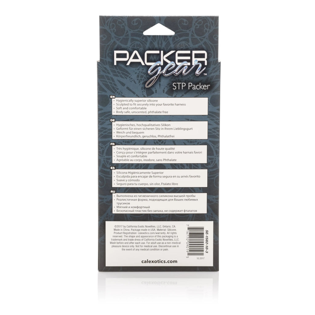 Packer Gear 5 Inch Stp Packer - Brown – body-safe silicone | Fu'Cha Exotics