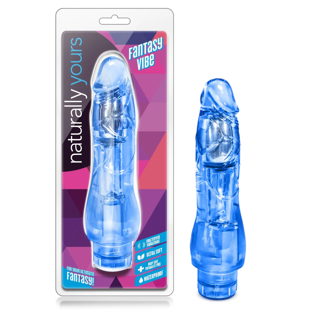 Fantasy Vibe - Blue – body-safe materials fully waterproof | Fu'Cha Exotics