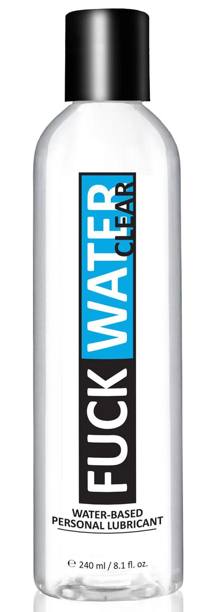 Fuck Water Clear 8.1oz Water Based Lubricant – body-safe materials | Fu'Cha Exotics