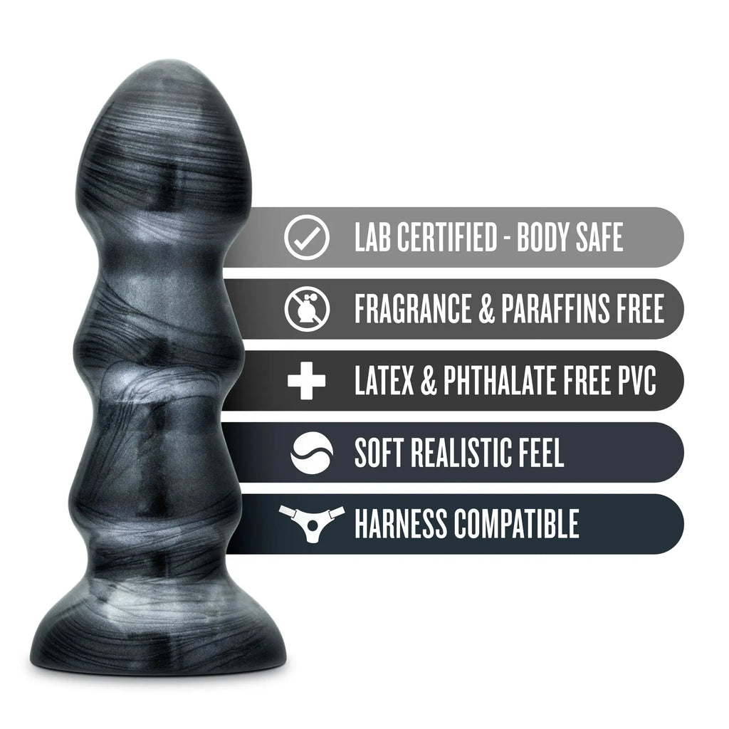 Jet - Black Jack - Carbon Metallic Black – body-safe materials | Fu'Cha Exotics