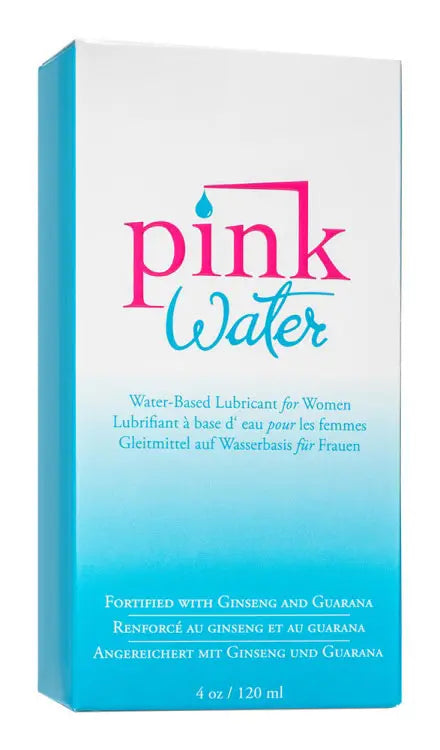 Pink Water Water-Based Lubricant 4 Oz. 120ml – body-safe materials | Fu'Cha Exotics
