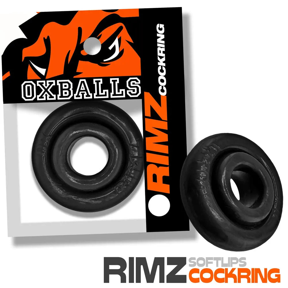 Rimz Big Single Ring - Black – body-safe materials | Fu'Cha Exotics