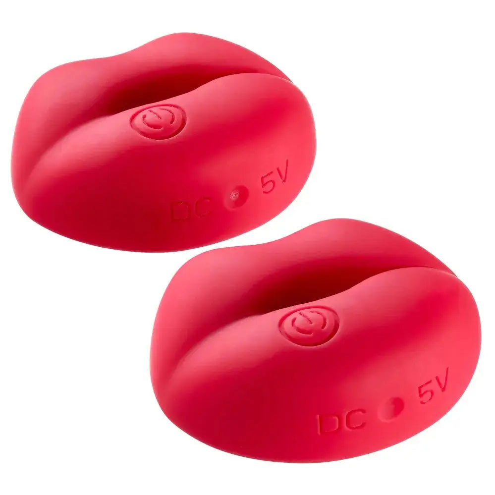 Cloud 9 Naughty Nips Nipple Clamps - Red – body-safe materials | Fu'Cha Exotics