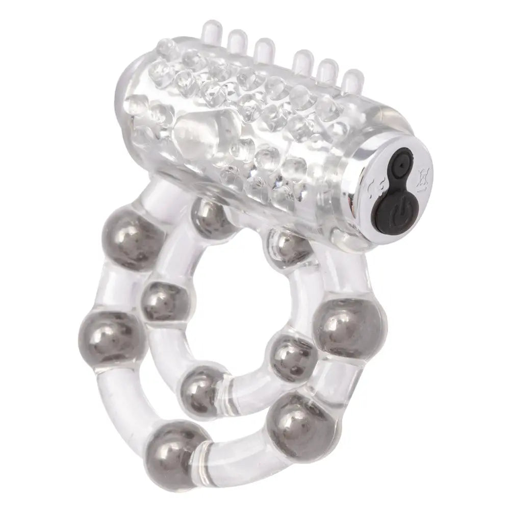 Maximus Enhancement Ring 10 Stoker Beads Rechargeable – body-safe materials USB-rechargeable | Fu'Cha Exotics