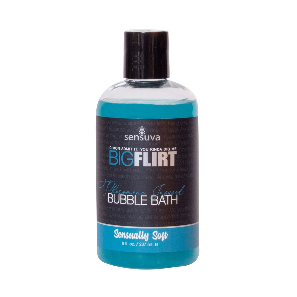 Big Flirt Pheromone Infused Bubble Bath - Sensually Soft - 8 Fl. Oz. – body-safe materials | Fu'Cha Exotics