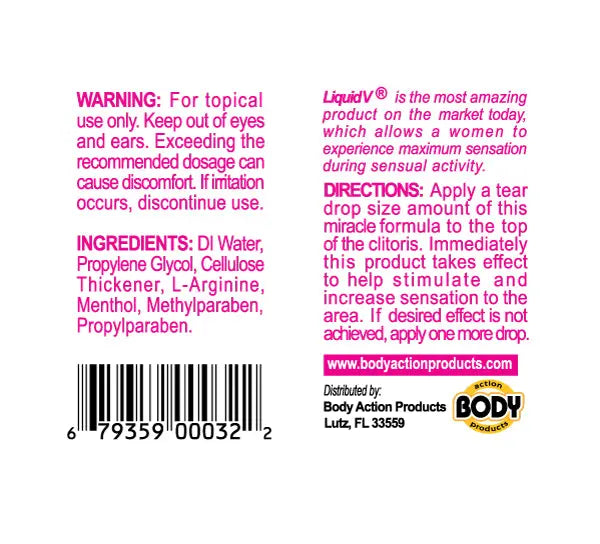 Liquid v for Women .5 Oz – body-safe materials | Fu'Cha Exotics