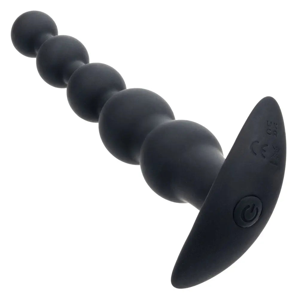 Rechargeable X-5 Power Beads - Black – body-safe materials | Fu'Cha Exotics