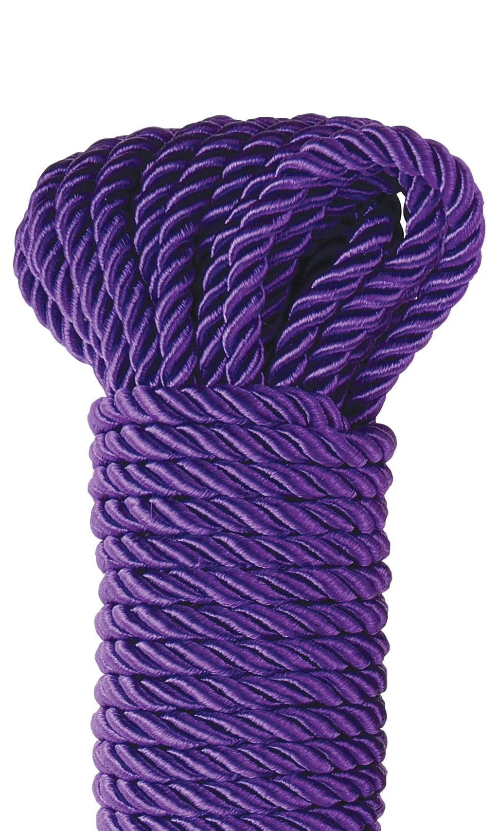 Fetish Fantasy Series Deluxe Silky Rope - Purple – body-safe materials | Fu'Cha Exotics