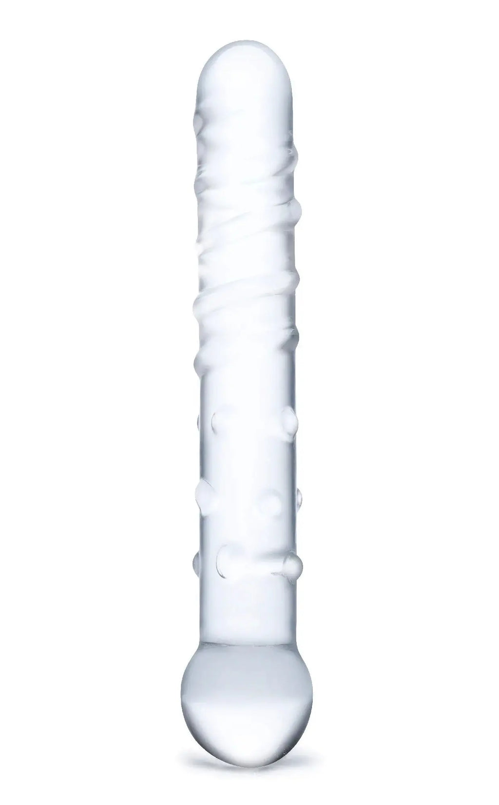 Callisto Clear Glass Dildo – borosilicate glass | Fu'Cha Exotics