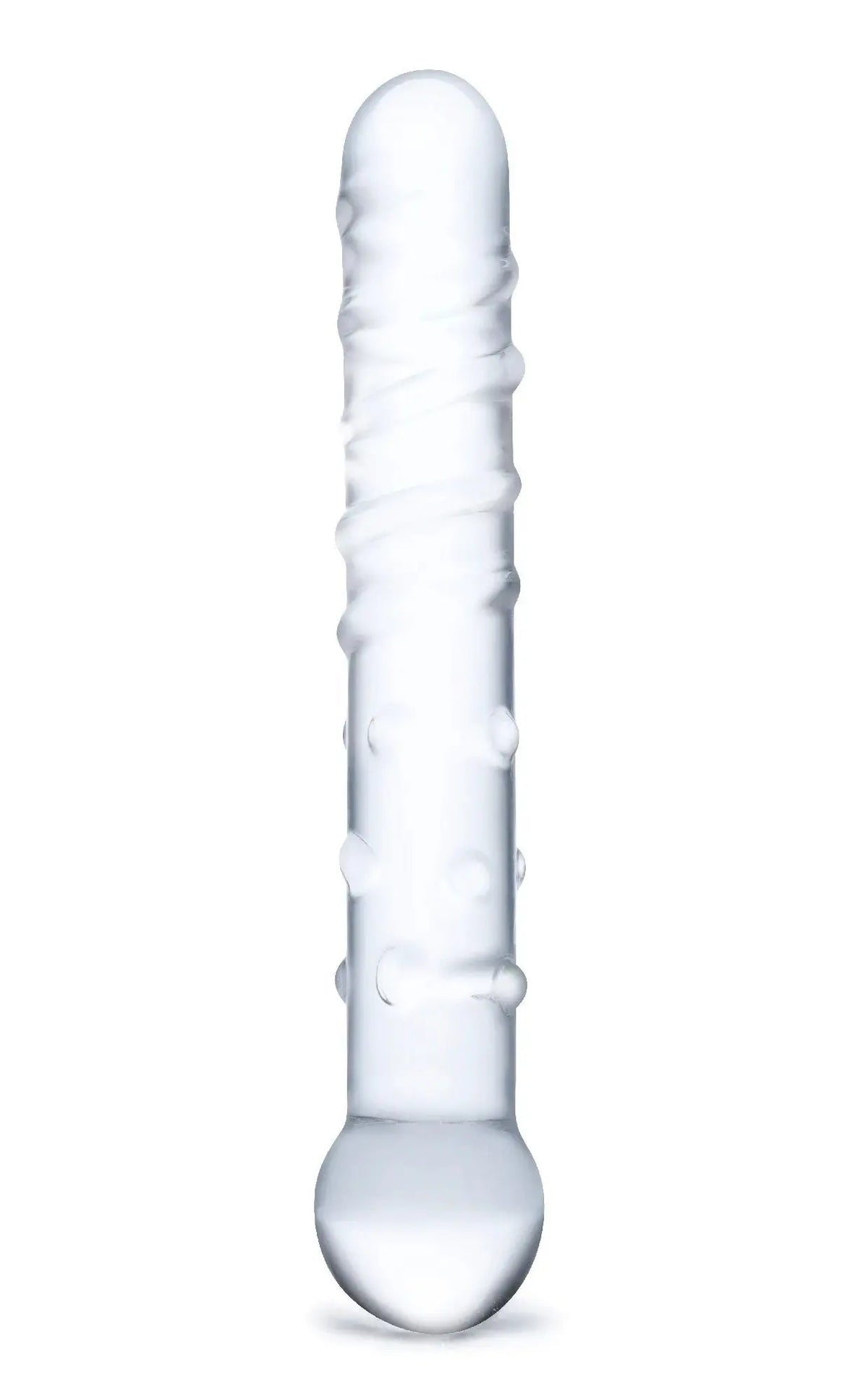 Callisto Clear Glass Dildo – borosilicate glass | Fu'Cha Exotics