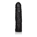 Black Jack chubby dildo, veined, glossy, 8.5 in