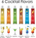 Liquor Lube Assorted Flavors 72 Pcs Display - Display - 6 Cocktail Flavors - 10ml Tubes