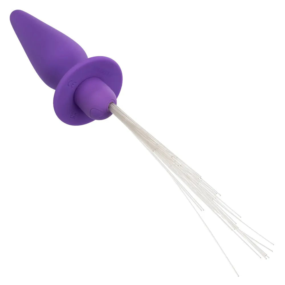Southern Lights - Vibrating Light Up Anal Probe - Purple – body-safe materials | Fu'Cha Exotics