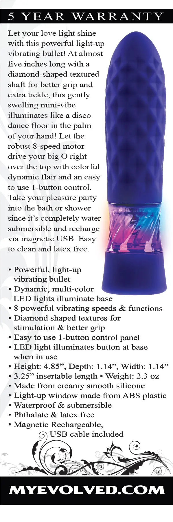 Raver - Purple – body-safe materials | Fu'Cha Exotics