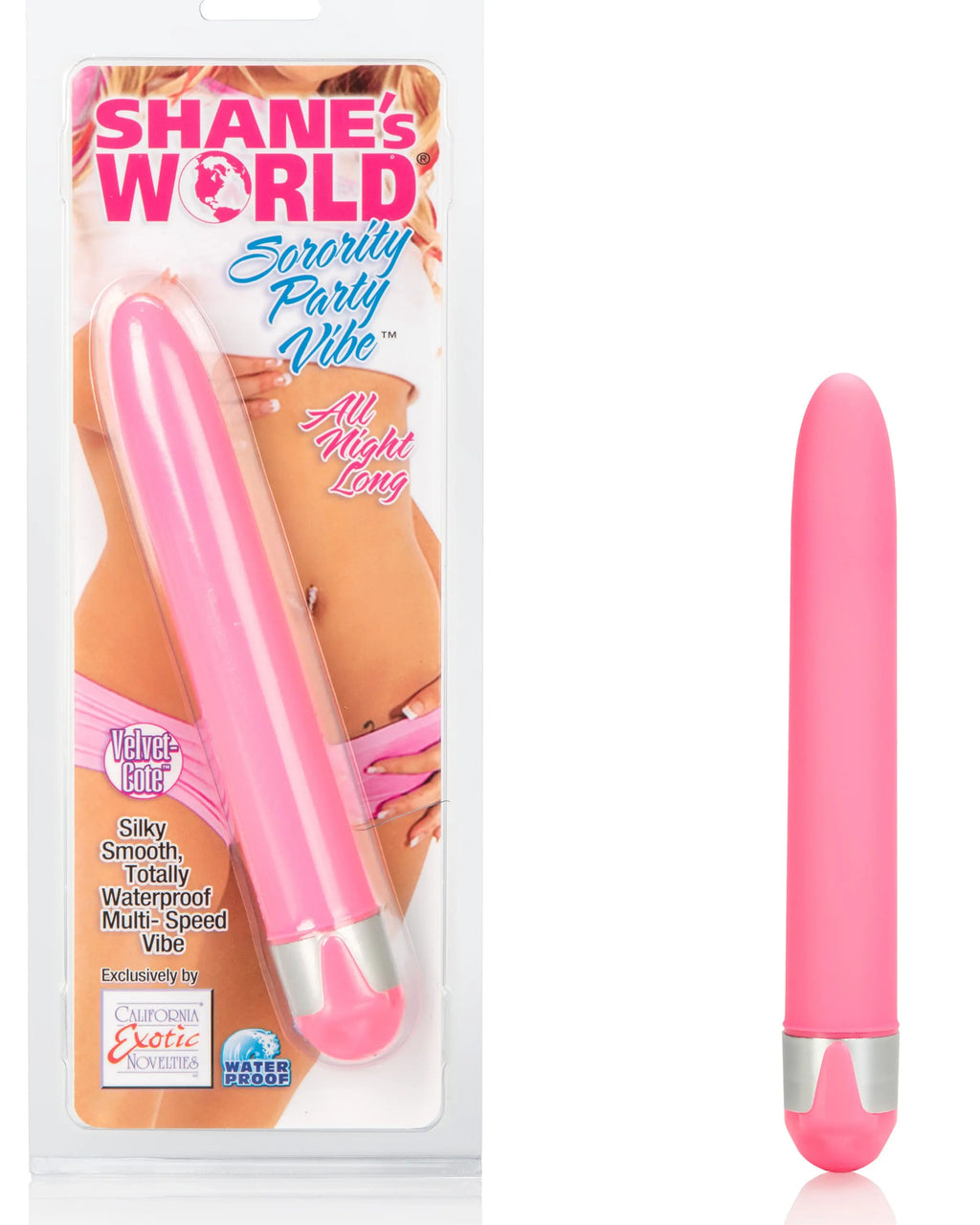 Shanes World Sorority Party Vibe All Night Long - Pink – body-safe materials | Fu'Cha Exotics