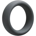 Thick slate-gray ring, smooth matte finish, circular profile