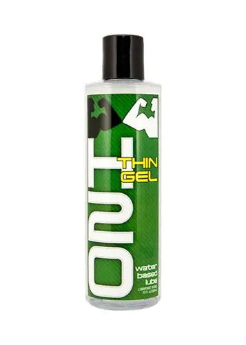Elbow Grease H2O thin gel bottle, green label, black cap