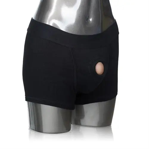 Packer Gear Boxer Brief Harness - Extra Small/small - Black – body-safe materials | Fu'Cha Exotics