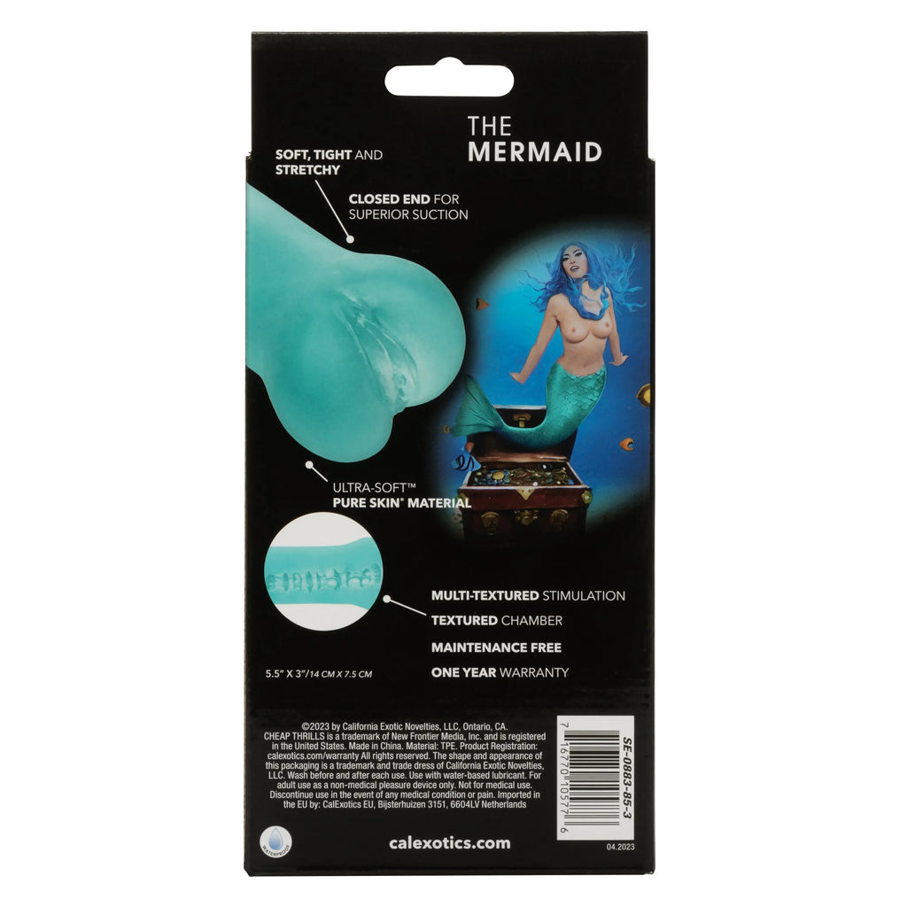 Cheap Thrills - the Mermaid - Teal – body-safe materials | Fu'Cha Exotics