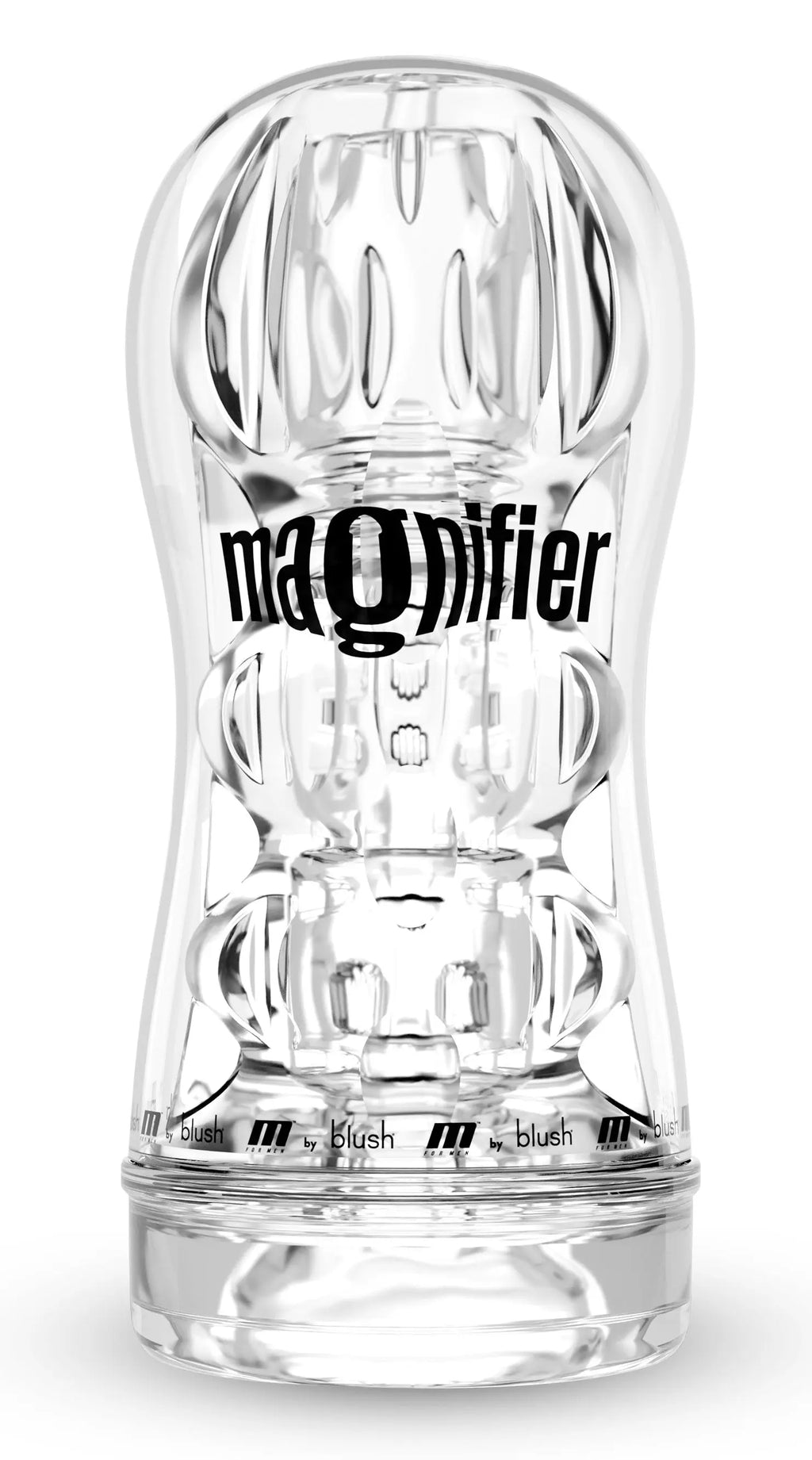 M for Men - Soft and Wet - Magnifier - Clear – body-safe materials | Fu'Cha Exotics