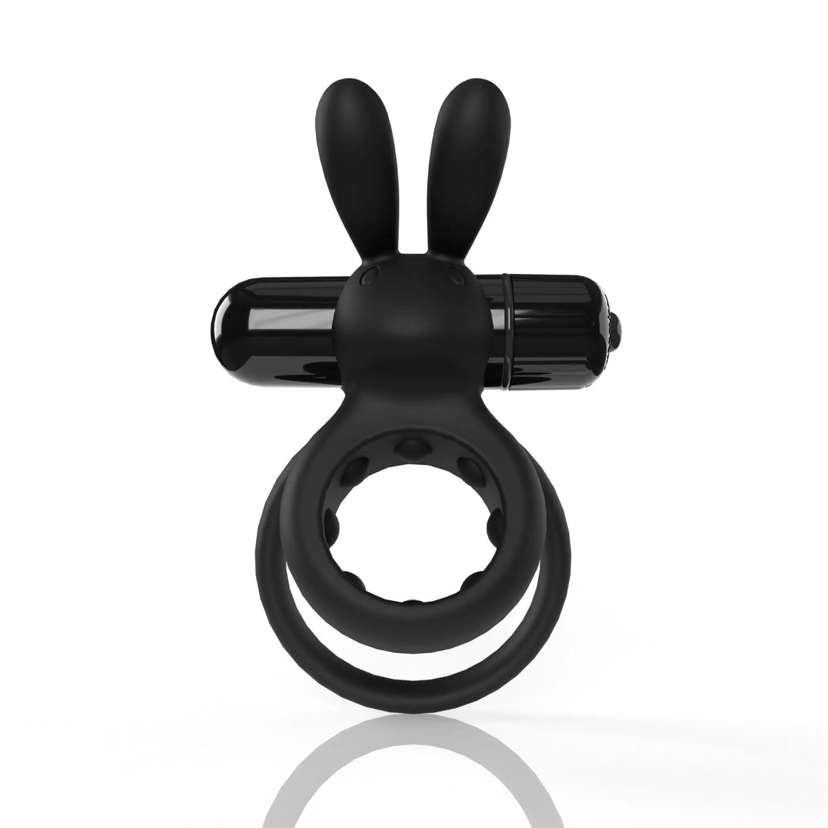 Screaming O 4b - Ohare Wearable Rabbit Vibe - Black – body-safe materials | Fu'Cha Exotics