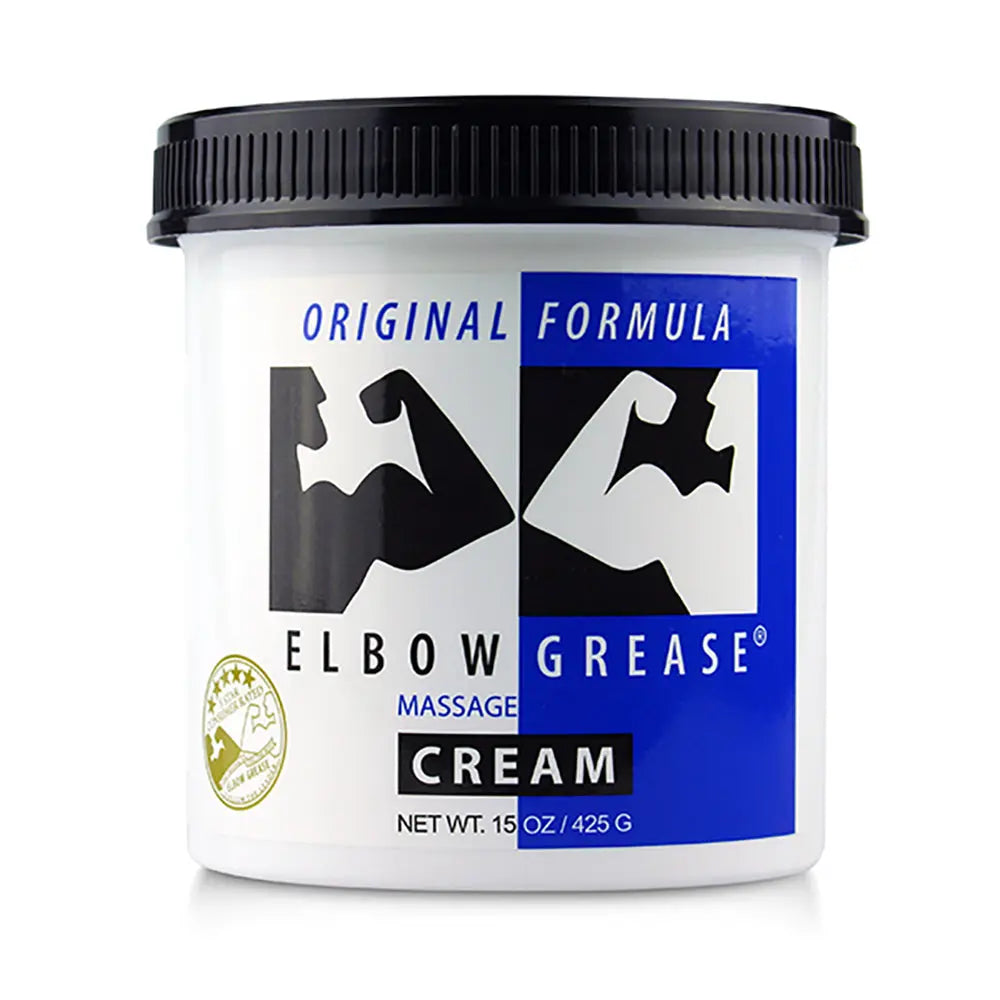 Elbow Grease Original Cream - 15 Oz. – body-safe materials | Fu'Cha Exotics