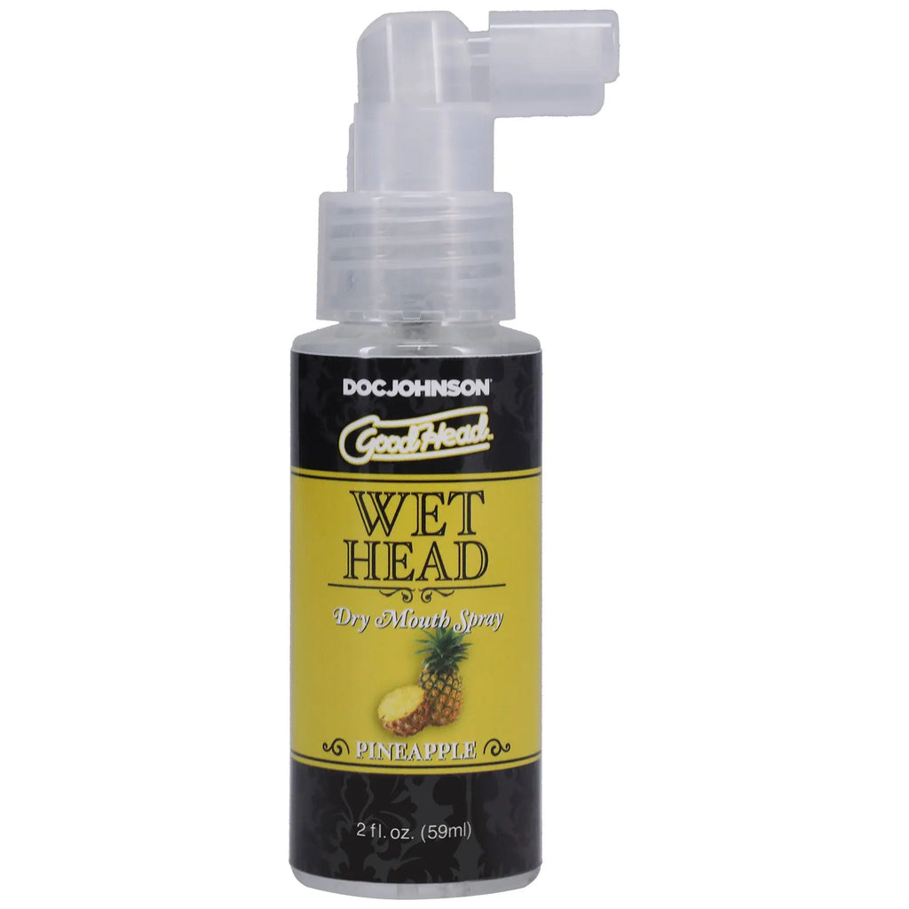 Goodhead - Wet Head - Dry Mouth Spray - Pineapple - 2 Fl. Oz. – body-safe materials | Fu'Cha Exotics