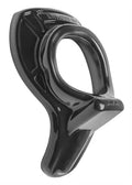 Black plastic sports mouthguard with Armour logo