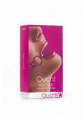Ball Gag With Leather Straps - Pink